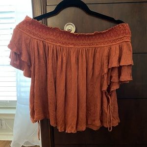 Off the Shoulder Free People Top